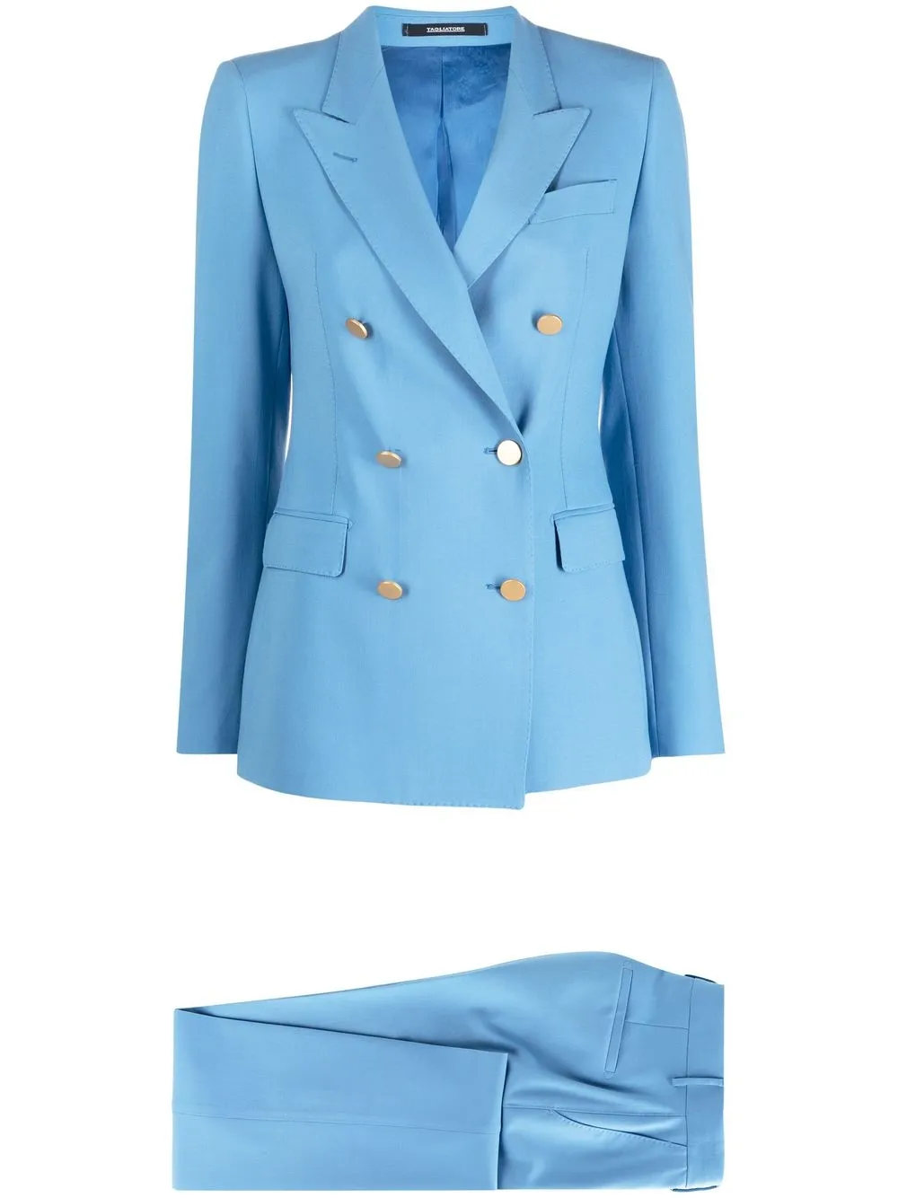 

Tagliatore two-piece double-breasted suit - Azul