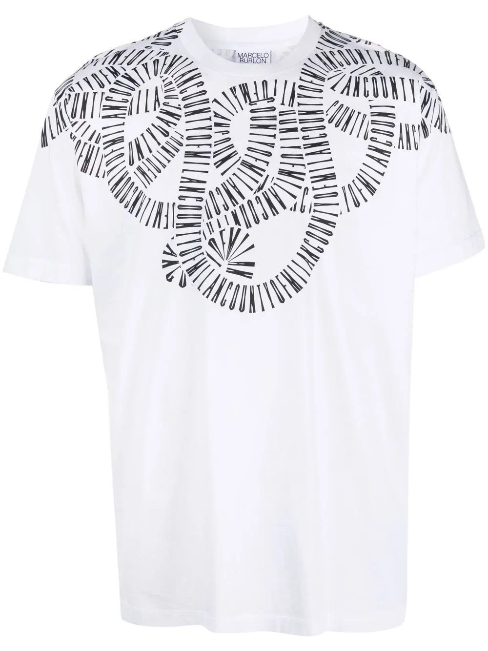 

Marcelo Burlon County of Milan logo-print T-shirt - White