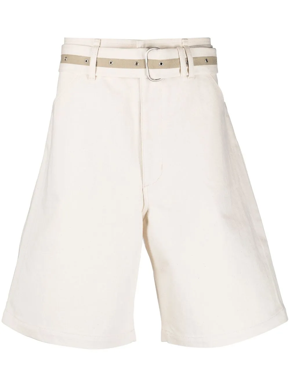 

Jil Sander belted bermuda shorts - Neutrals