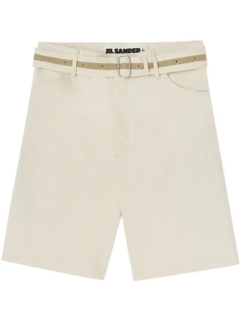 Jil Sander belted bermuda shorts