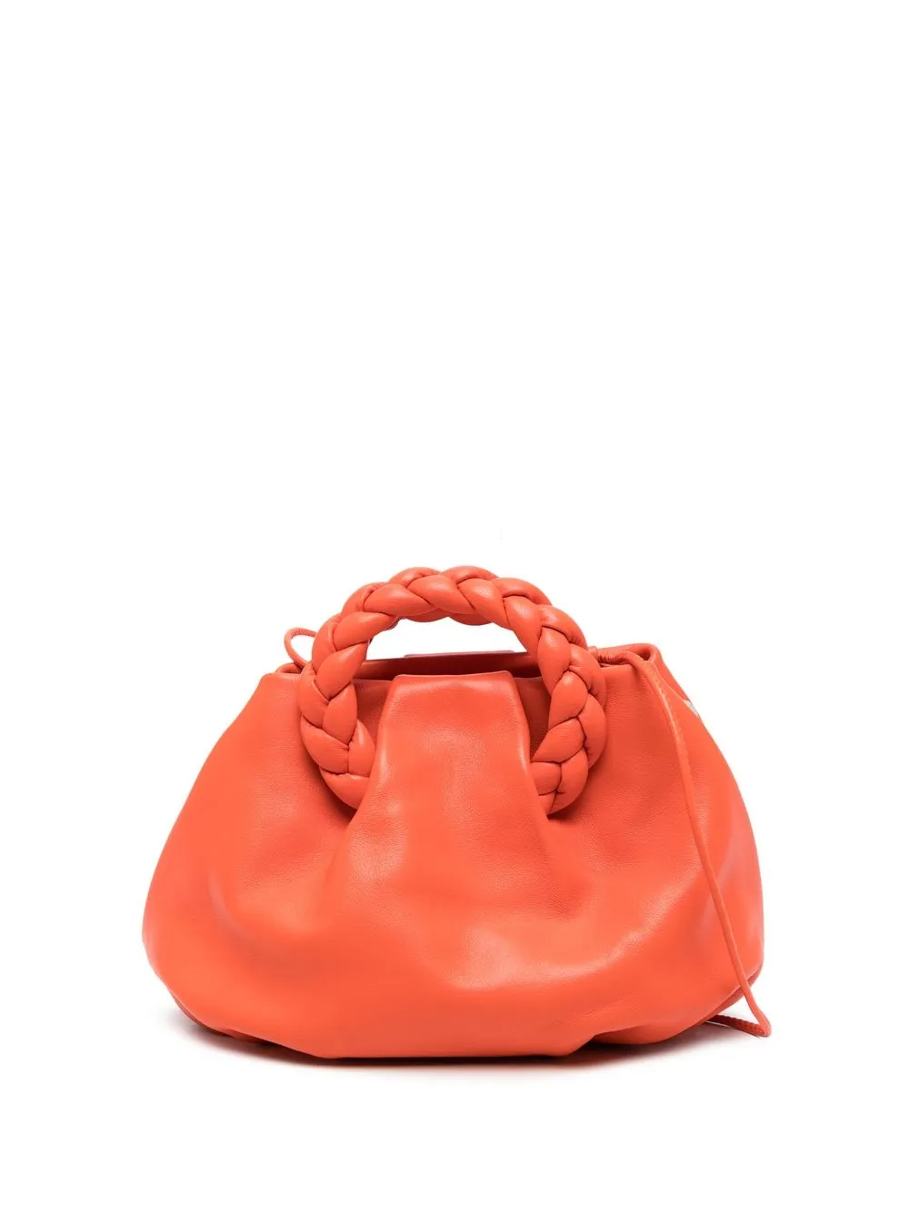 

Hereu braided-detail leather tote bag - Orange