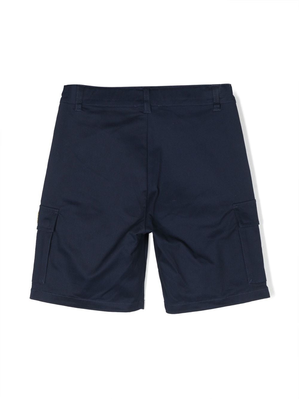 Shop Moschino Sailor-teddy Cargo Shorts In Blue