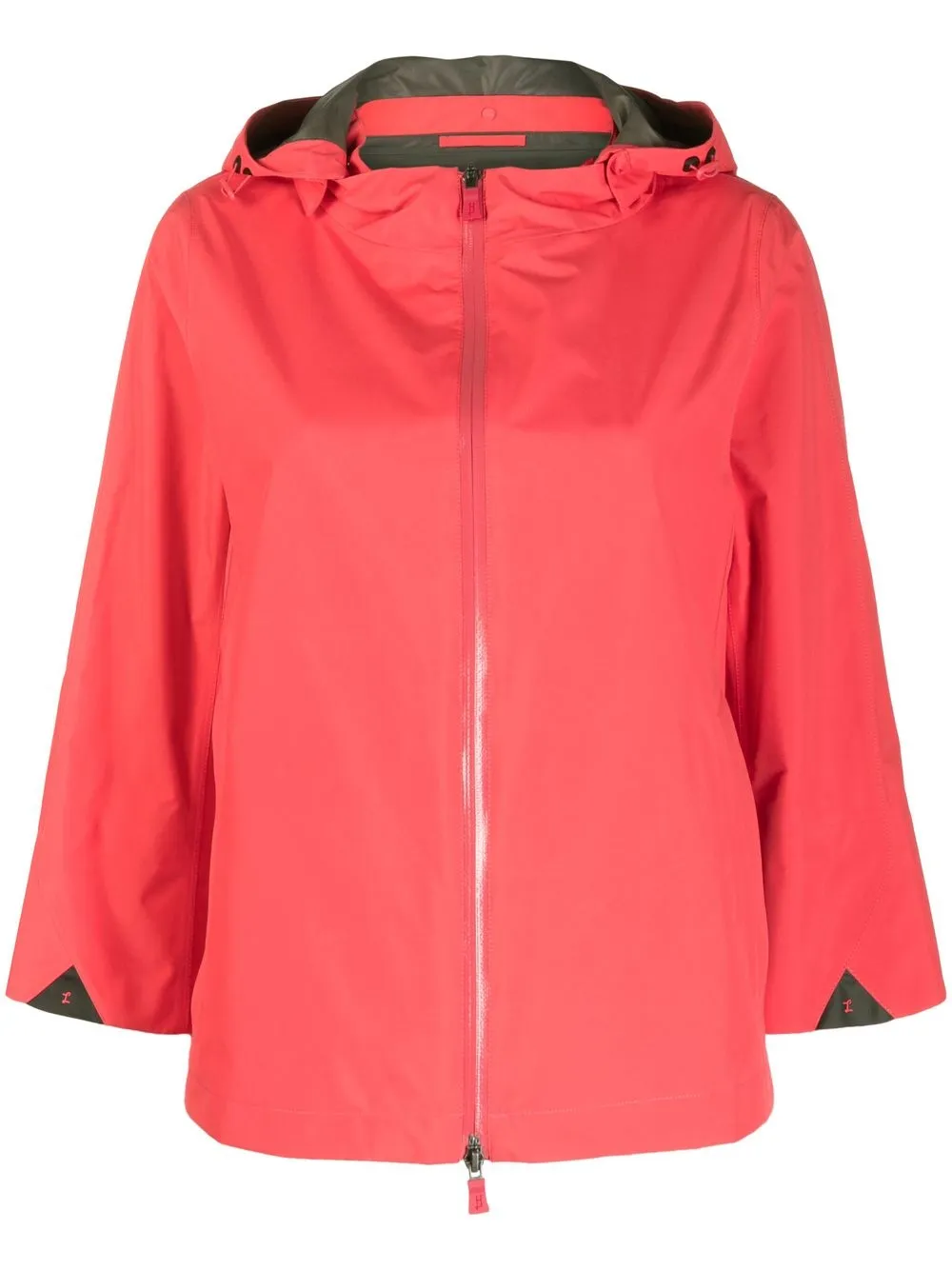 

Herno Laminar cape hooded jacket - Pink