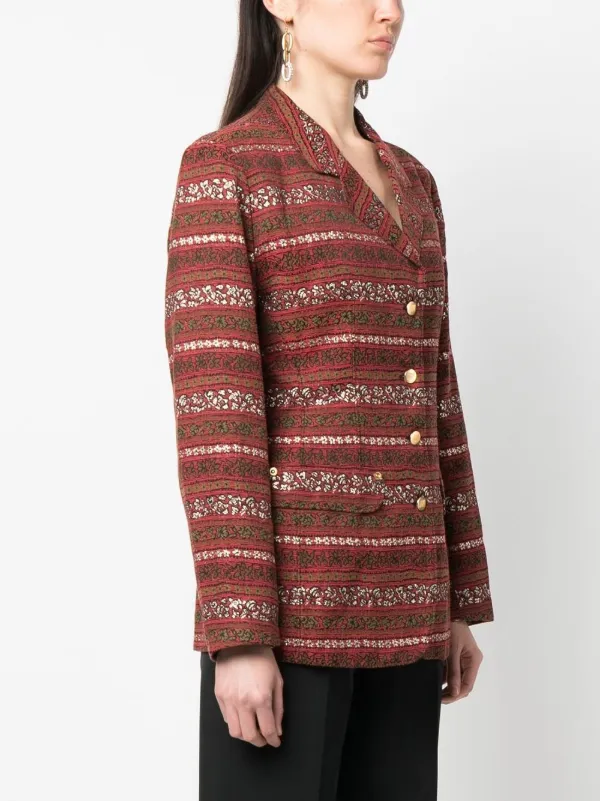 Jean Paul Gaultier Pre-Owned 1990s グラフィック シングルジャケット