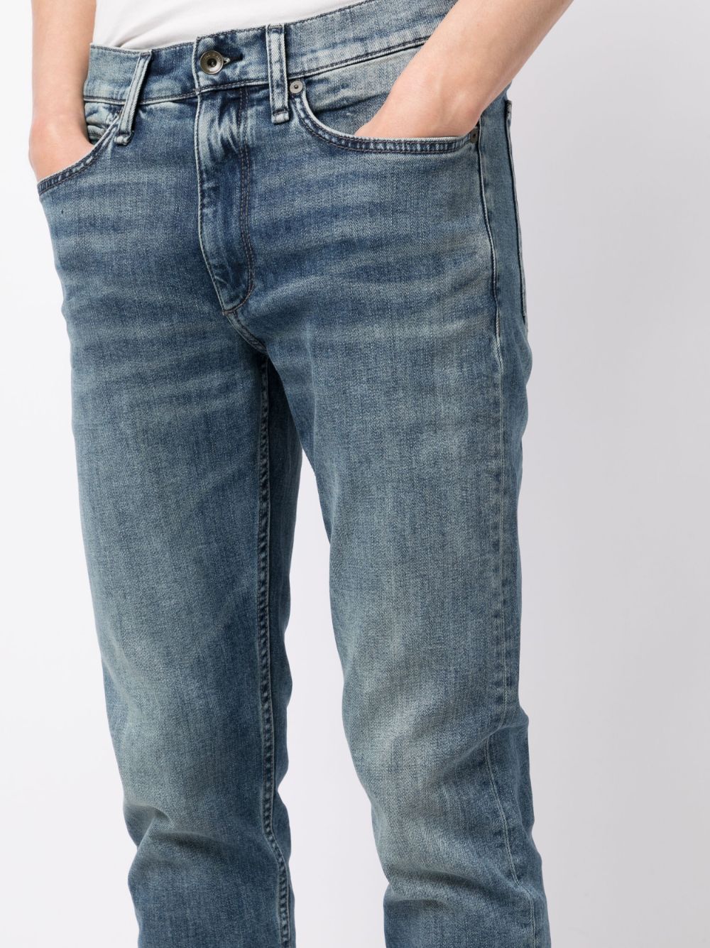 Shop Rag & Bone Fit 2 Slim Jeans In Blue