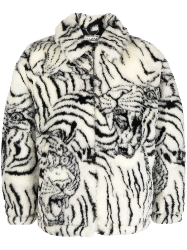 WACKO MARIA x Tim Lehi Fur Coach Jacket - Farfetch