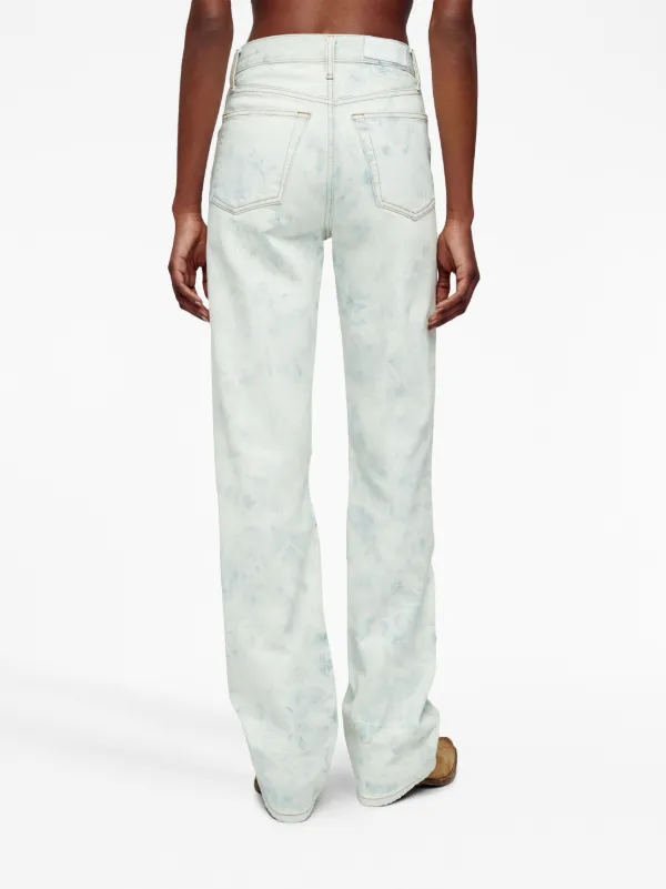 RE/DONE ripped-detail loose-fit Jeans White FARFETCH PH