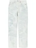 RE/DONE ripped-detail loose-fit jeans - White