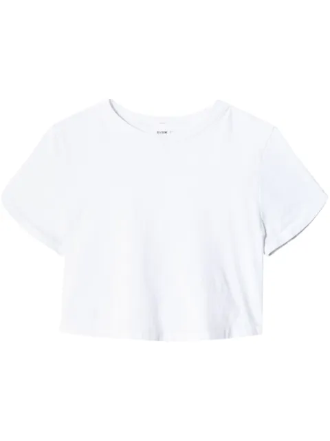 RE/DONE short-sleeve cropped T-shirt
