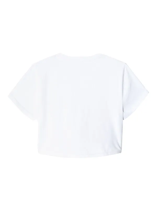 RE DONE Cropped T shirt Wit FARFETCH NL
