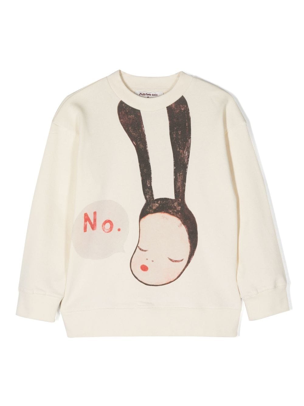 

Stella McCartney Kids girl-print sweatshirt - Neutrals