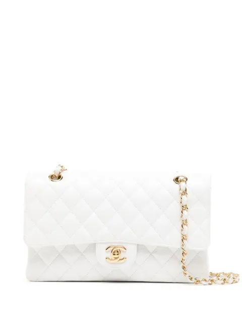 CHANEL Pre-Owned sac porté épaule Double Flap médium (2011)