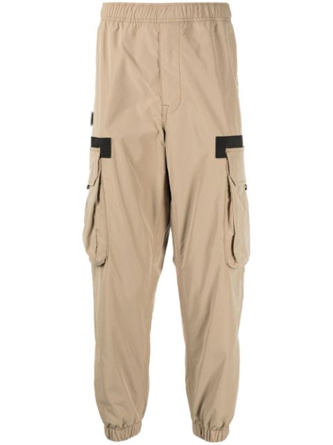 AAPE BY *A BATHING APE elasticated-waistband tapered-leg pants Men