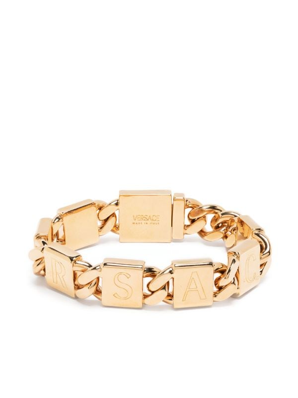 Versace Gold Plated Diamond Hand Bracelet  Abdesignsjewellery