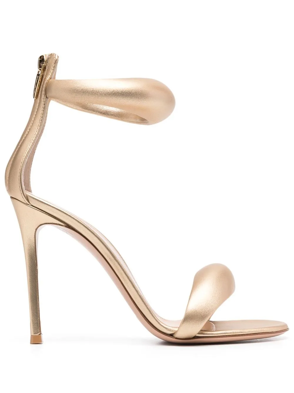 

Gianvito Rossi sandalias Bijoux con tacón de 105mm - Dorado