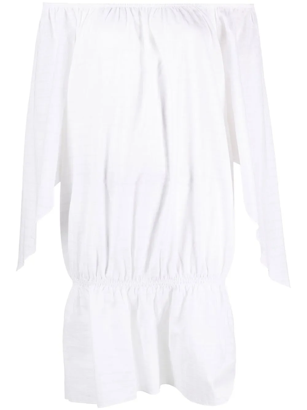 

Gianfranco Ferré Pre-Owned 2000s off-shoulder minidress - White