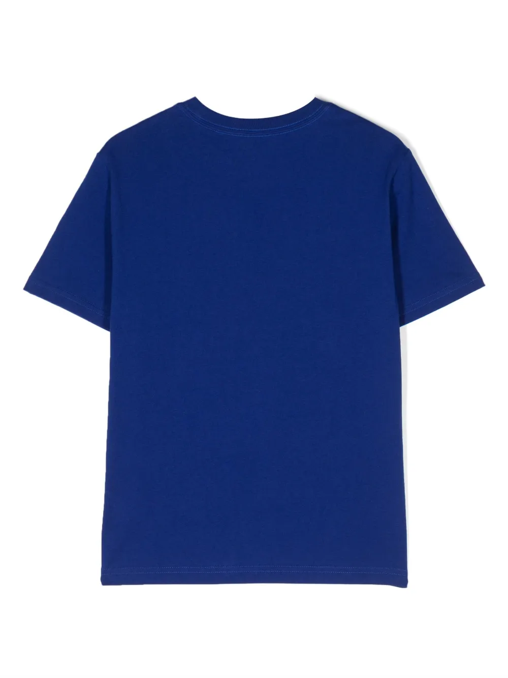 Ralph Lauren Kids logo-print cotton T-shirt - Blauw