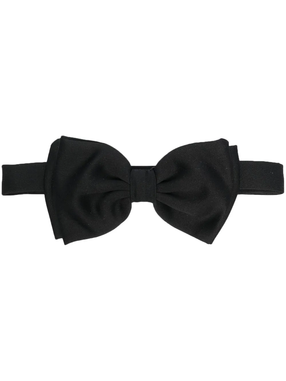 

Lardini plain bow tie - Black