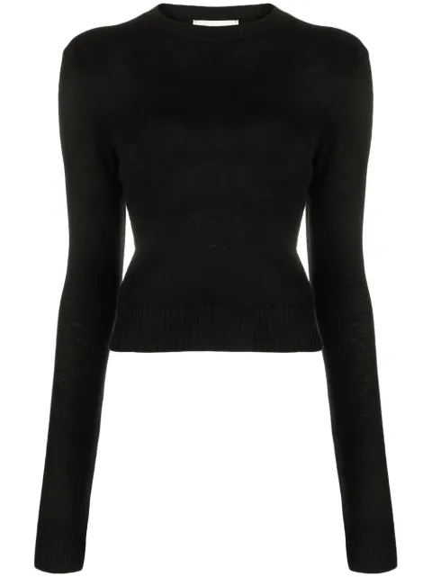 Jil Sander top tejido manga larga