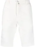 Kiton one-tone chino shorts - White