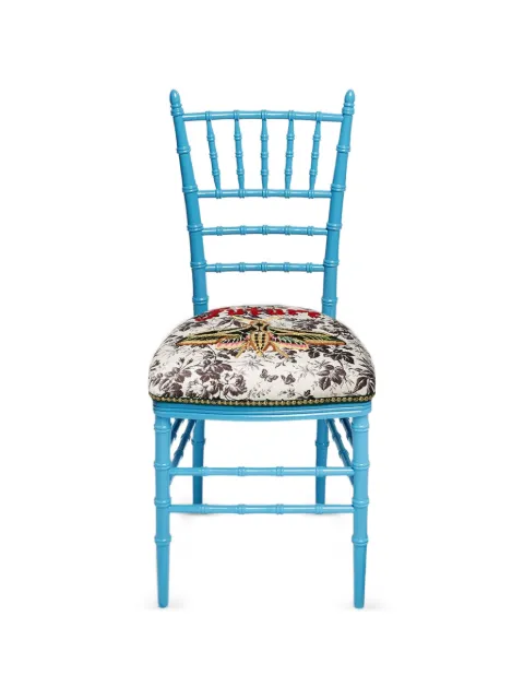 Gucci silla Chiavari bordada