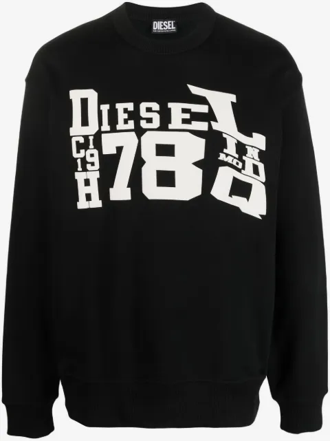 Diesel graphic-print sweatshirt