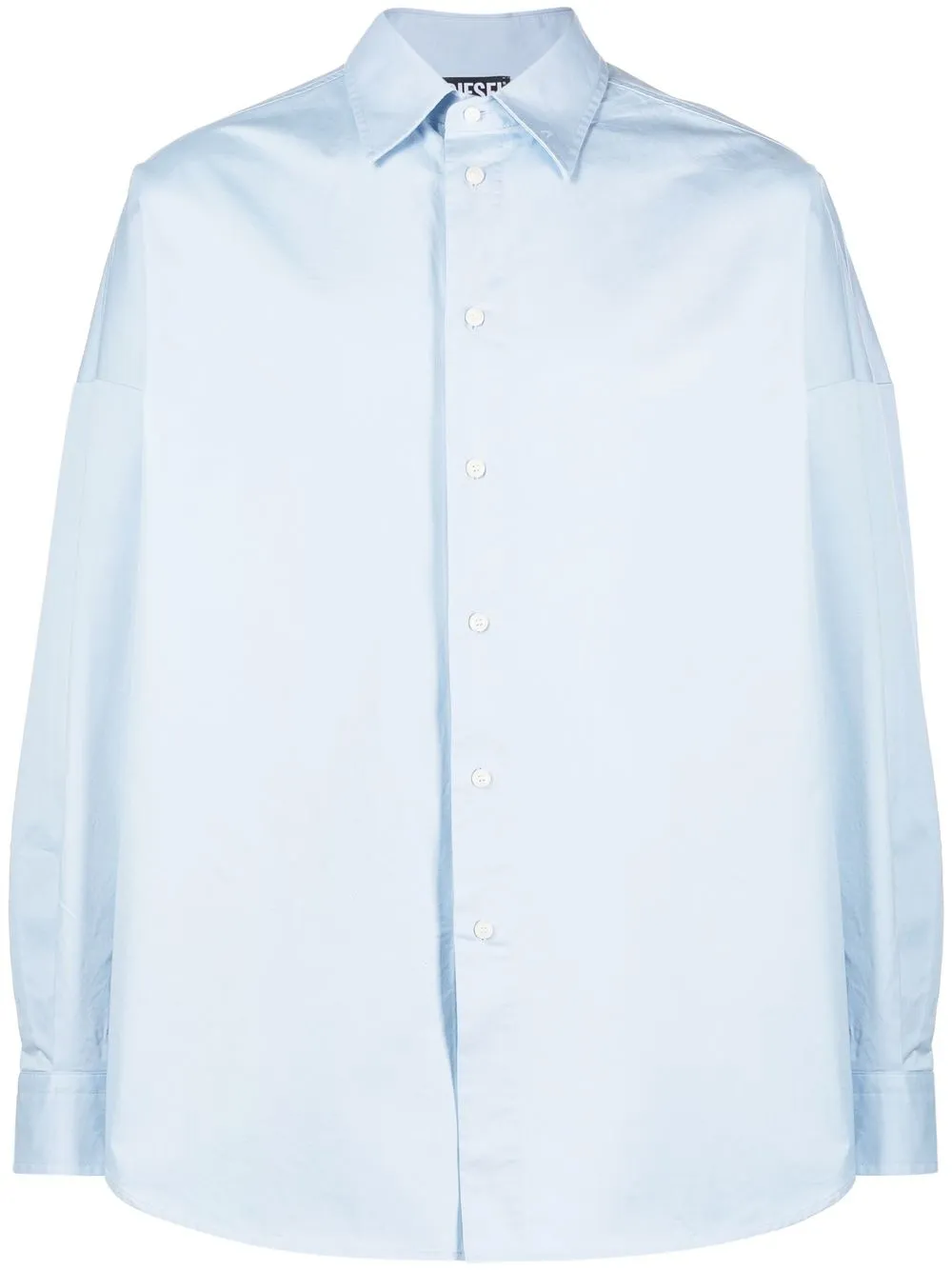

Diesel rear logo-print detail shirt - Azul