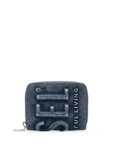 embossed-logo key pouch