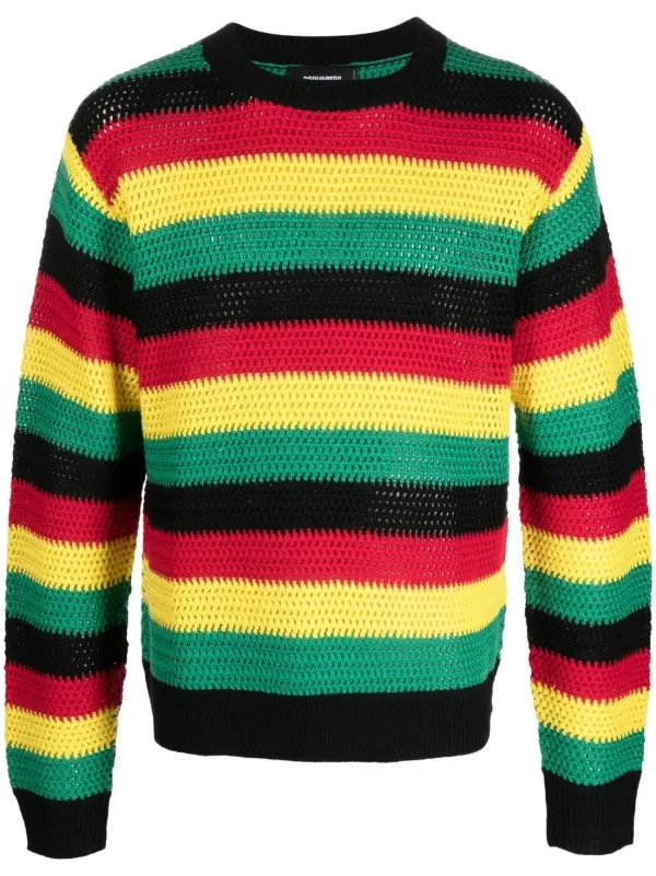 DSQUARED2 ディースクエアード ウールプルオーバー | レッド | FARFETCH JP