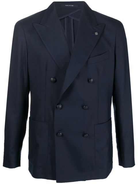 Tagliatore double-breasted cashmere blazer Men