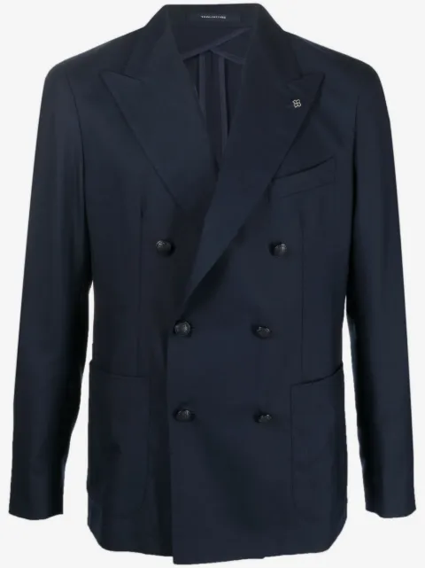 Tagliatore blazer en cachemire à boutonnière croisée