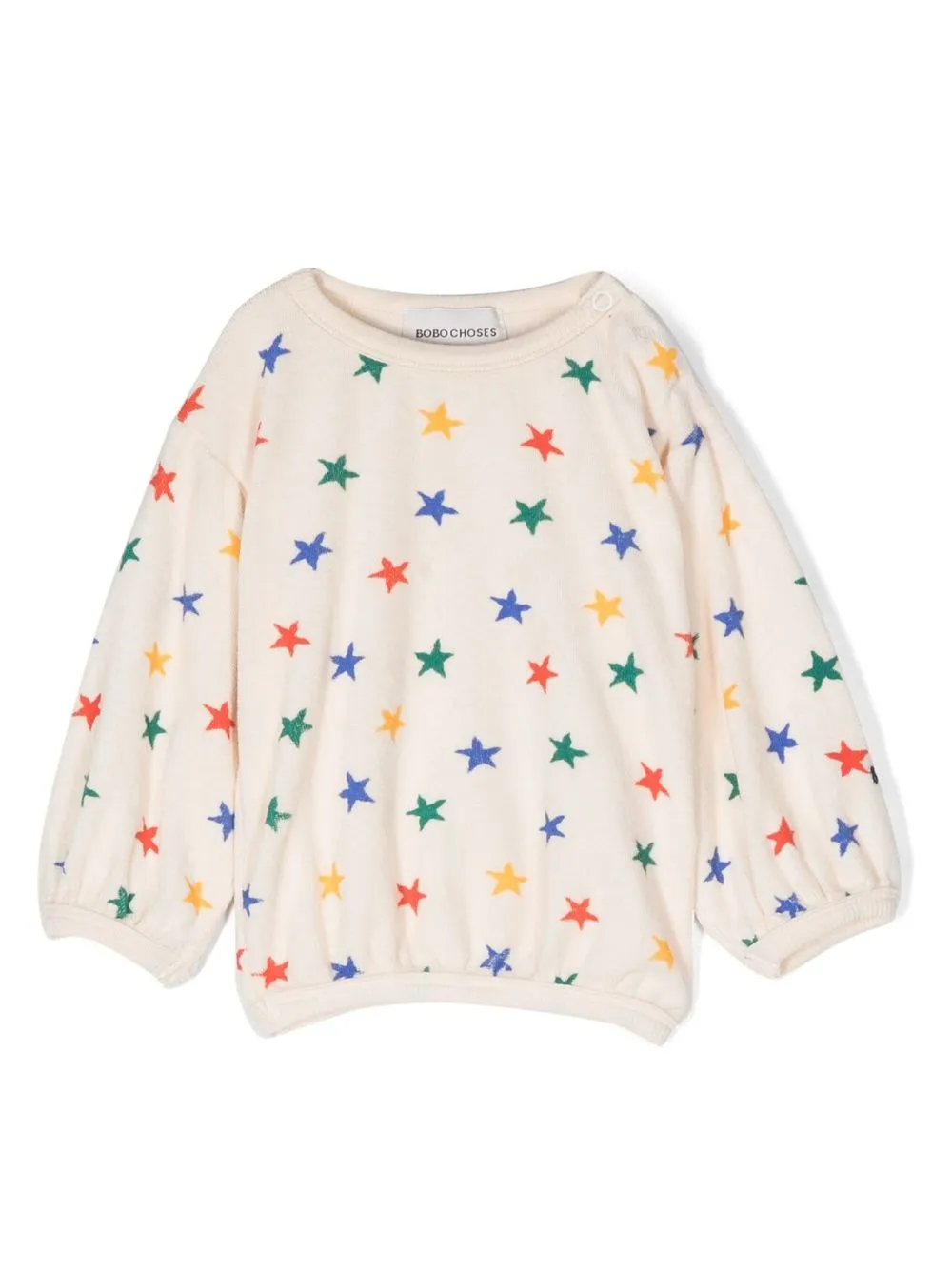 

Bobo Choses all-over star-print sweatshirt - Neutrals