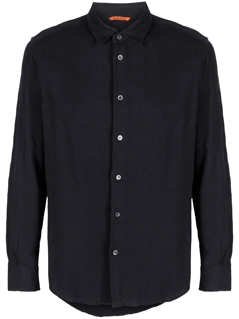 

Barena button-down fastening shirt - Black