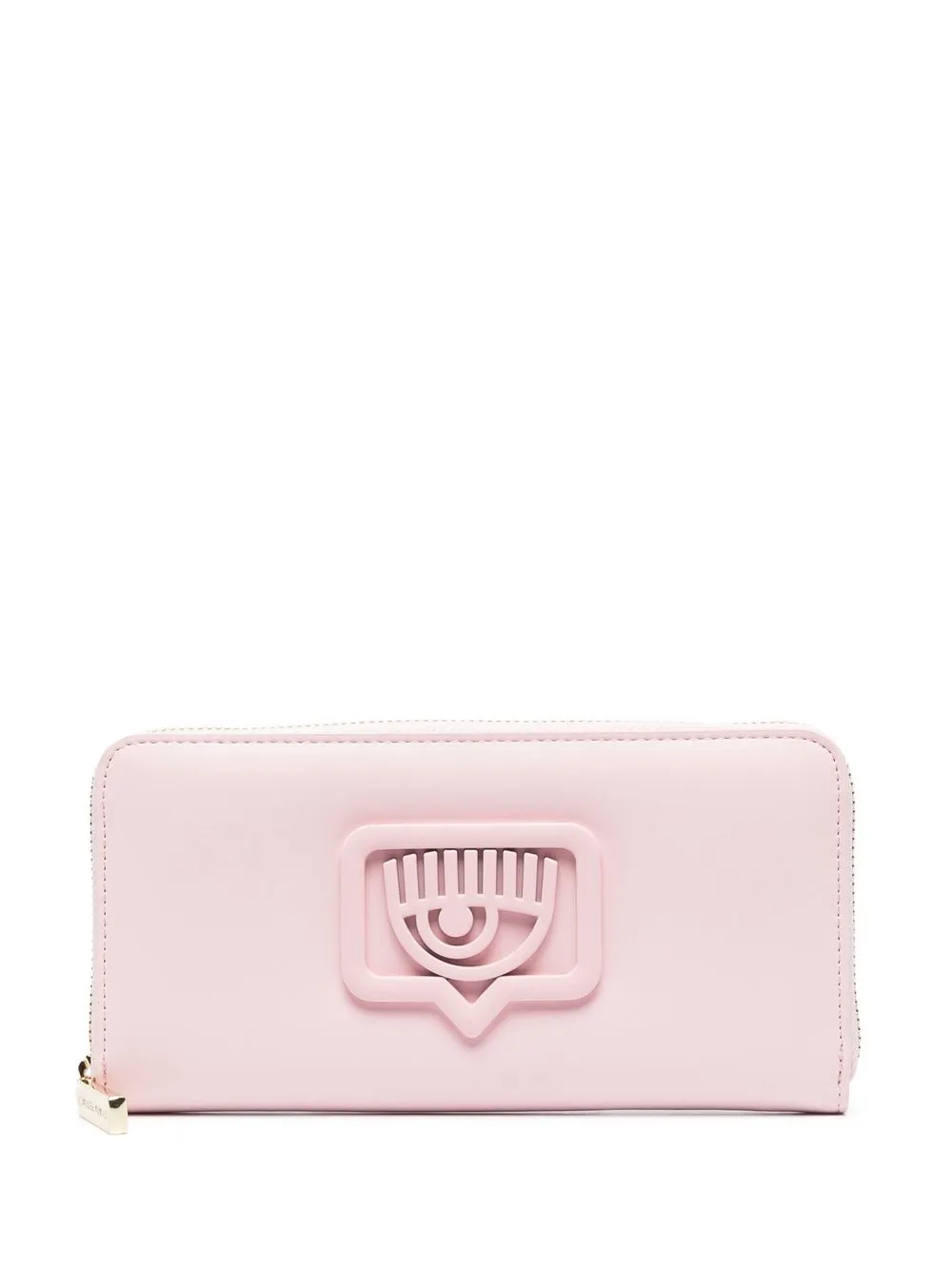 

Chiara Ferragni logo-embossed wallet - Pink