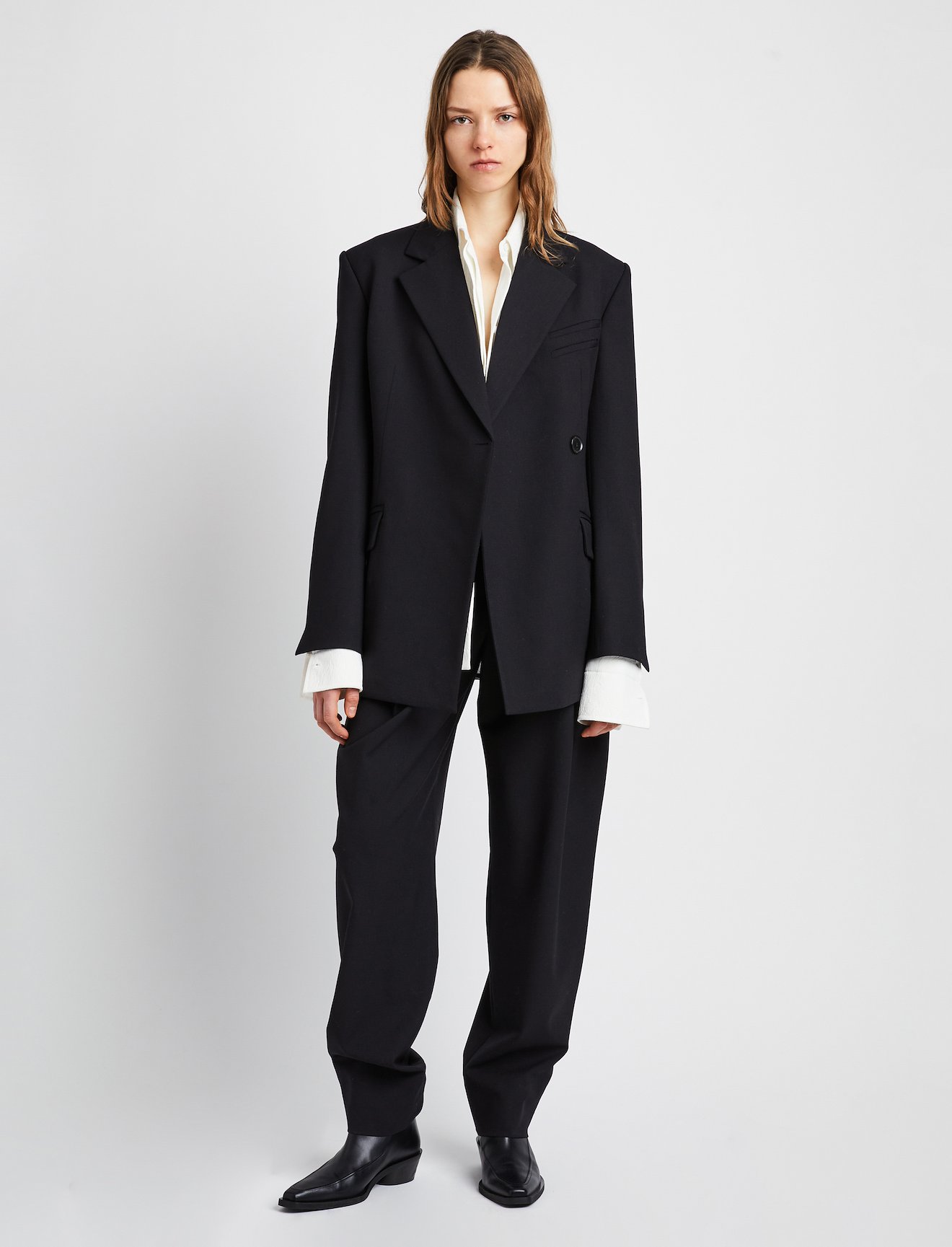 Wool Stretch Suiting Jacket #1