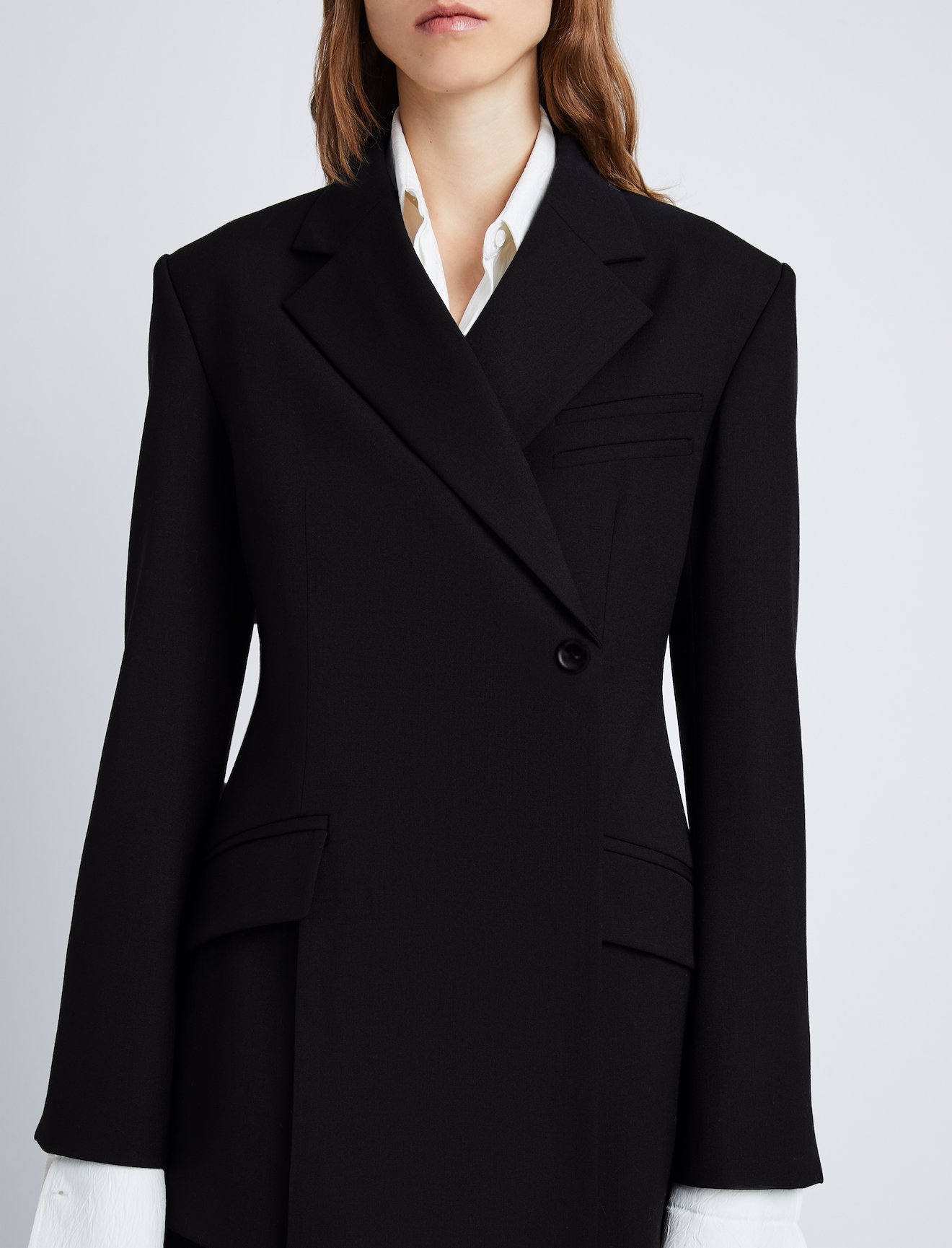 Wool Stretch Suiting Jacket #4