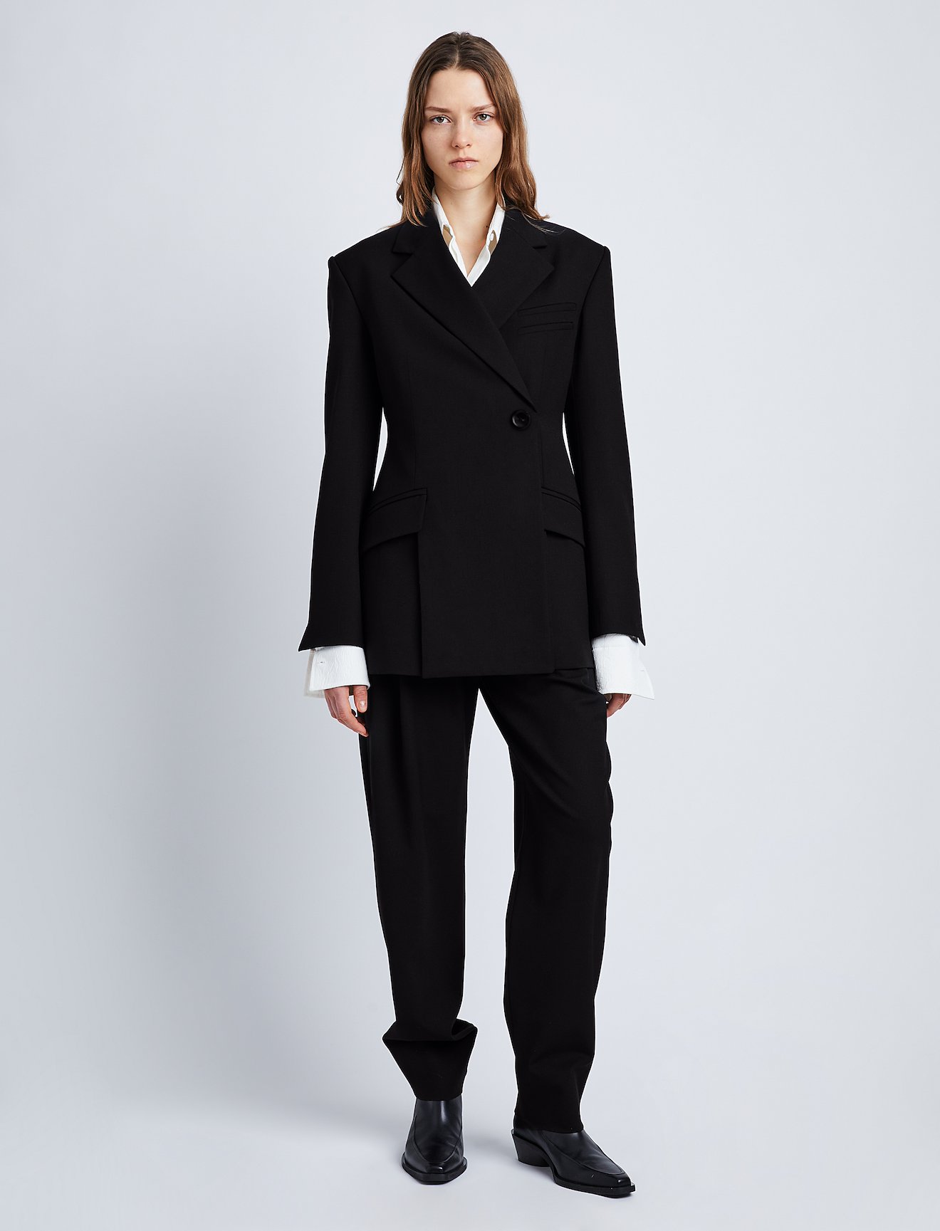 Wool Stretch Suiting Jacket #9