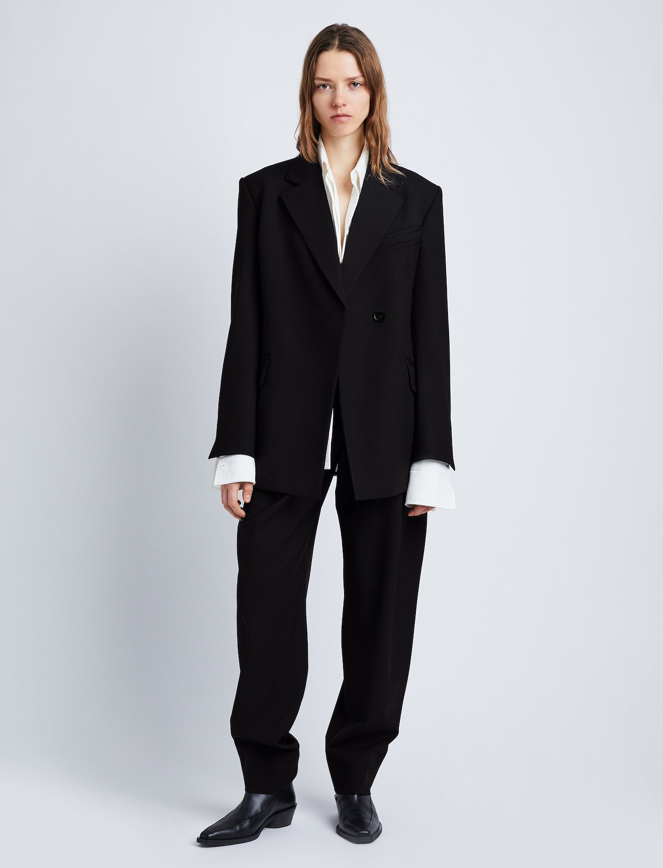 Wool Stretch Suiting Jacket