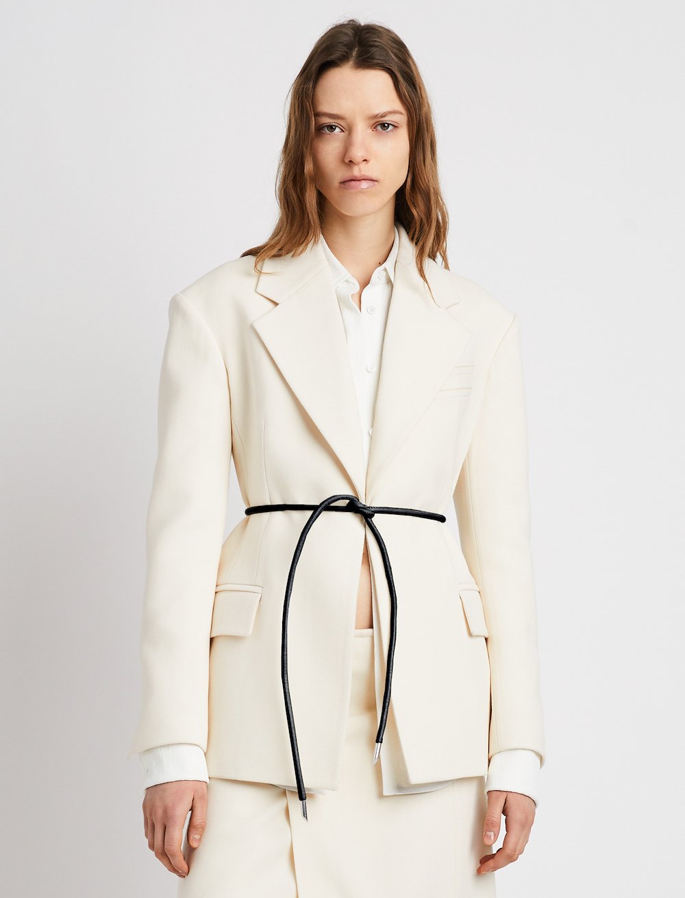 Wool Twill Suiting Jacket