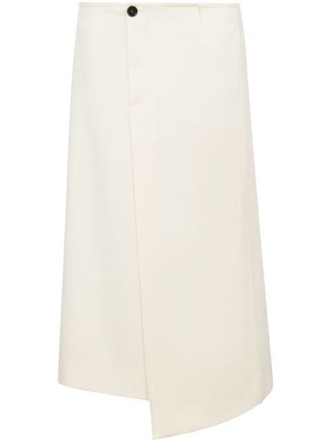 Proenza Schouler Twill Suiting wool wrap skirt Women