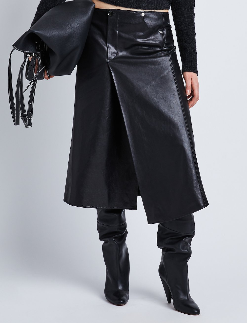 Nappa Leather Skirt