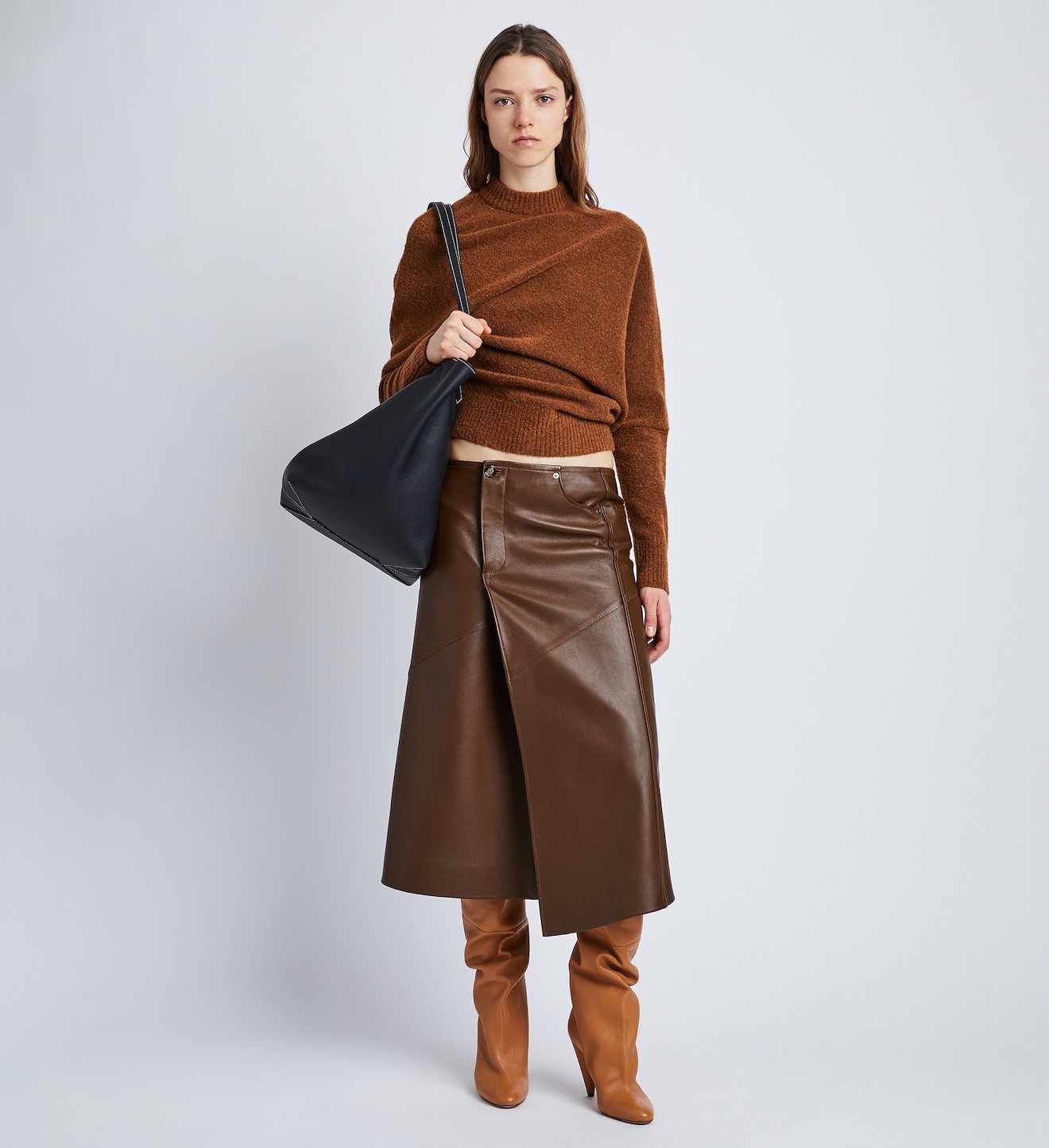 Nappa Leather Skirt
