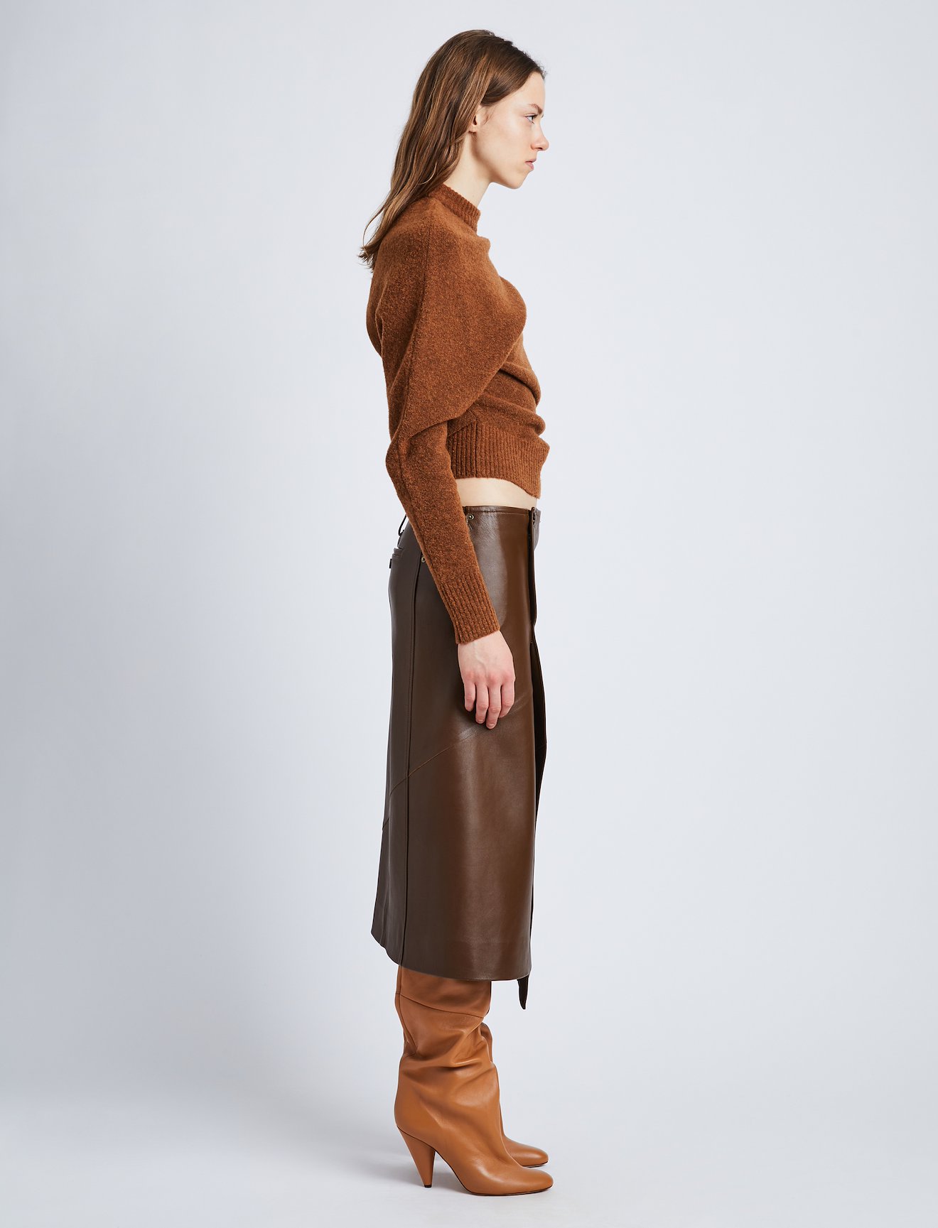 Nappa Leather Skirt #1