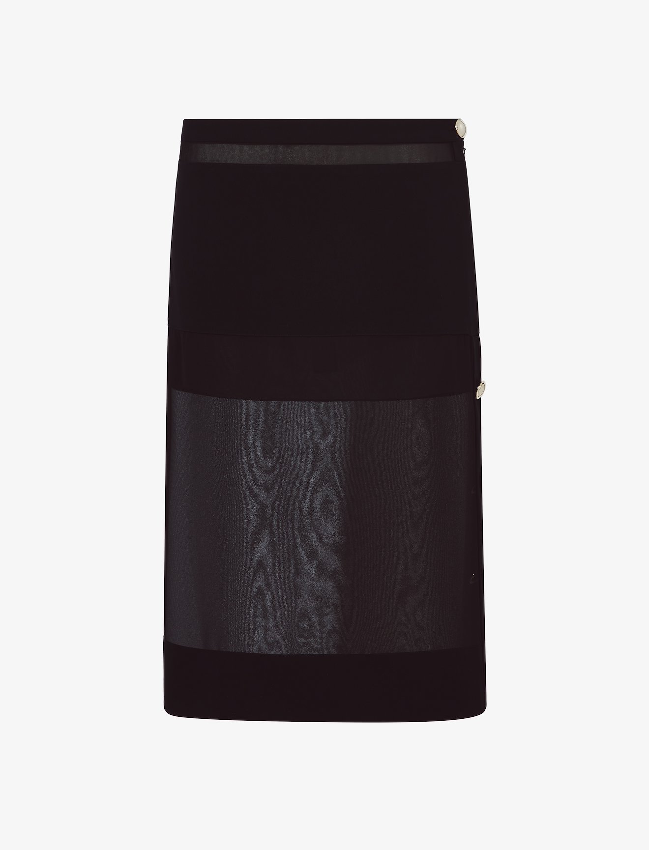 Lightweight Chiffon Panel Skirt #7