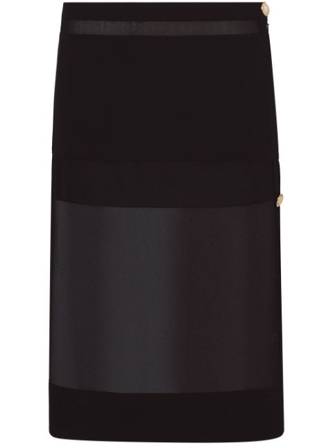 Proenza Schouler semi-sheer chiffon skirt Women