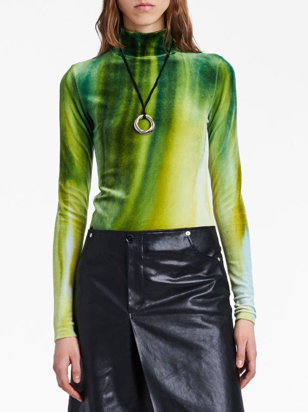 Proenza Schouler Ice Dyed Velvet Top - Farfetch