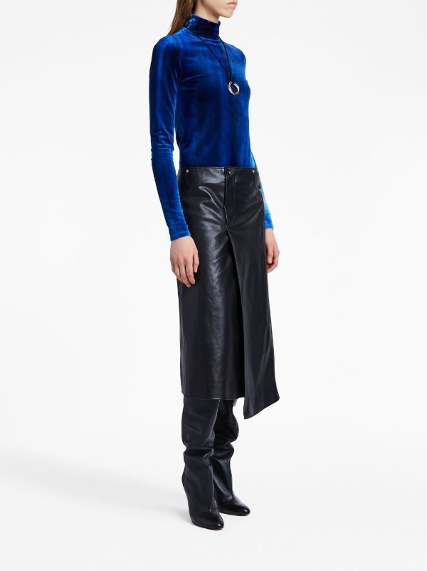 Proenza Schouler Ice Dyed Velvet Top Farfetch