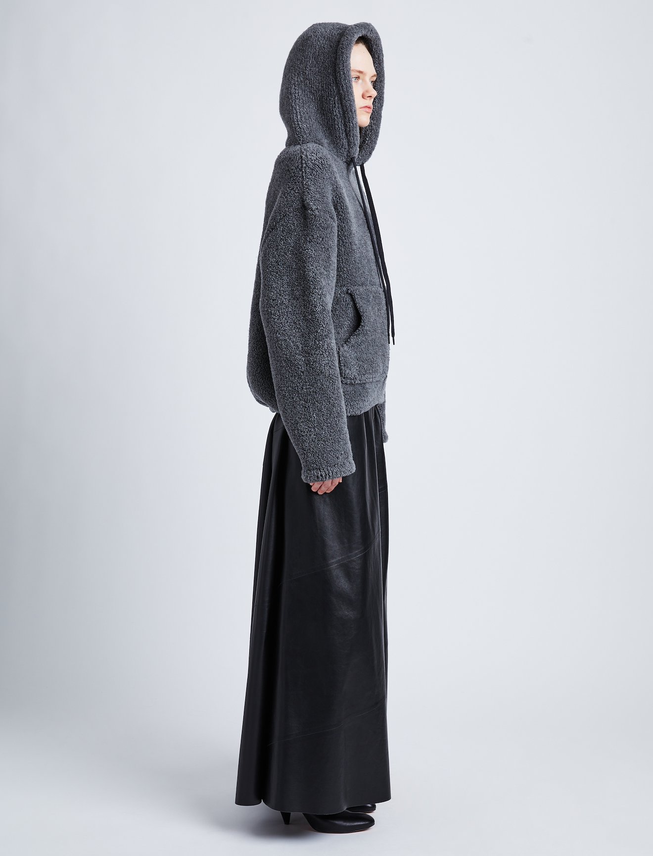 Technical Boucle Knit Hoodie #4