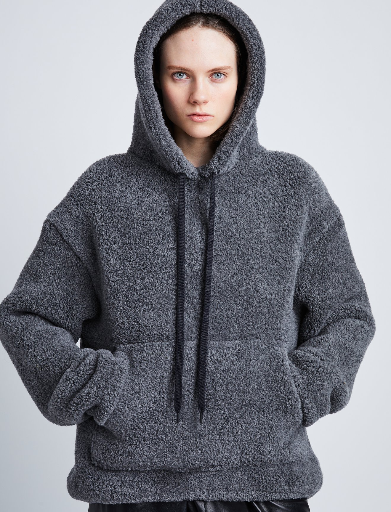 Technical Boucle Knit Hoodie #6