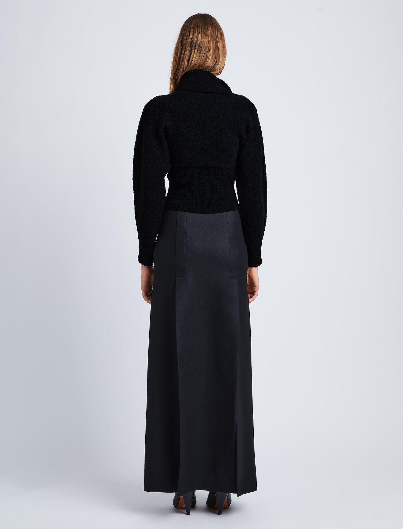Wool Viscose Boucle Top #3